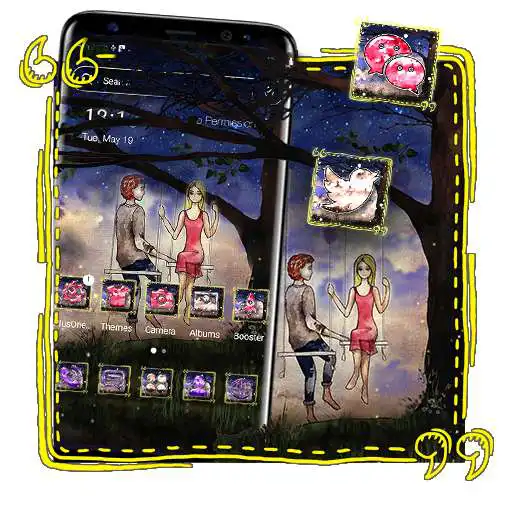 Play Lover Swing Tree Launchertheme APK