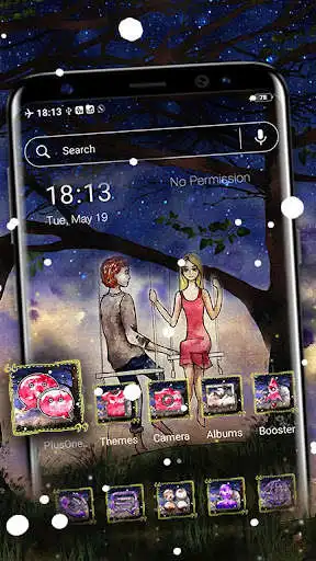 Play Lover Swing Tree Launchertheme  and enjoy Lover Swing Tree Launchertheme with UptoPlay