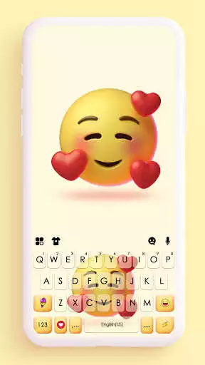 Play Love Shy Emoji Keyboard Background  and enjoy Love Shy Emoji Keyboard Background with UptoPlay