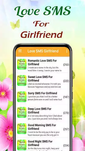 Play Love sms for girlfriend  and enjoy Love sms for girlfriend with UptoPlay