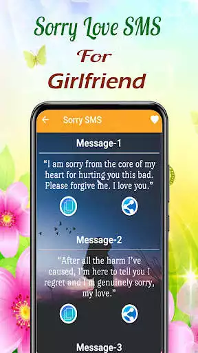 Play Love sms for girlfriend as an online game Love sms for girlfriend with UptoPlay