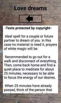 Play Love Spells and rituals