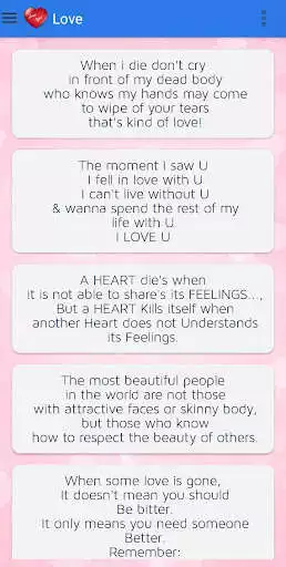 Play Love Status - Love Messages as an online game Love Status - Love Messages with UptoPlay