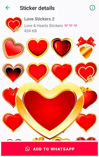 Play Love Stickers for chat for WhatsApp as an online game Love Stickers for chat for WhatsApp with UptoPlay