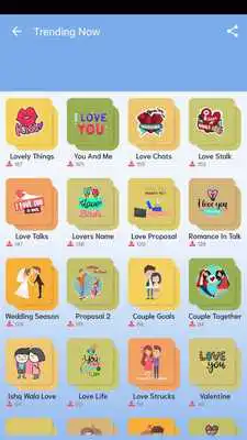 Play Love Stickers  for Whatsapp