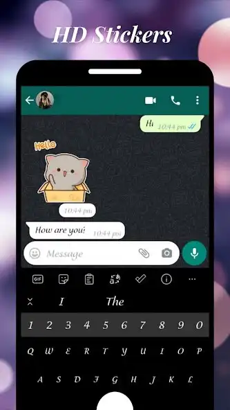 Play Love Stickers - Mochi Cat 2022 as an online game Love Stickers - Mochi Cat 2022 with UptoPlay