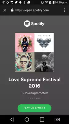 Play LOVE SUPREME FESTIVAL