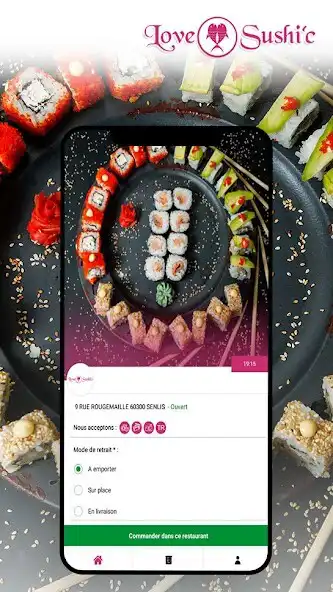 Play Love Sushic as an online game Love Sushic with UptoPlay