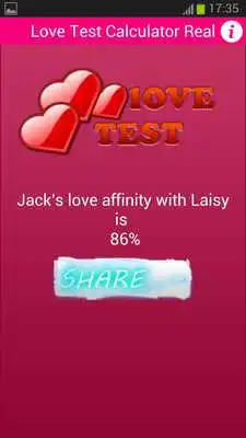 Play Love Test Calculator REAL Free