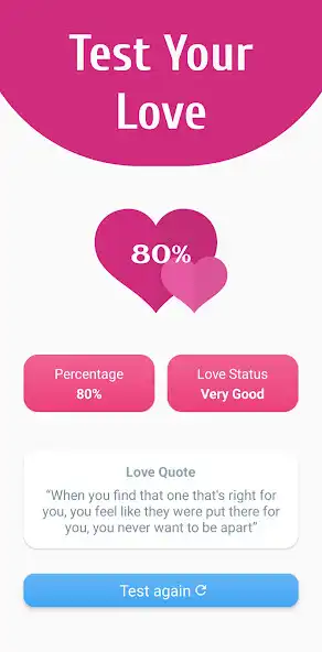 Play Love Tester - Test your love as an online game Love Tester - Test your love with UptoPlay