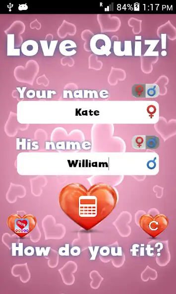 Play Love Test Quiz - Prank App  and enjoy Love Test Quiz - Prank App with UptoPlay