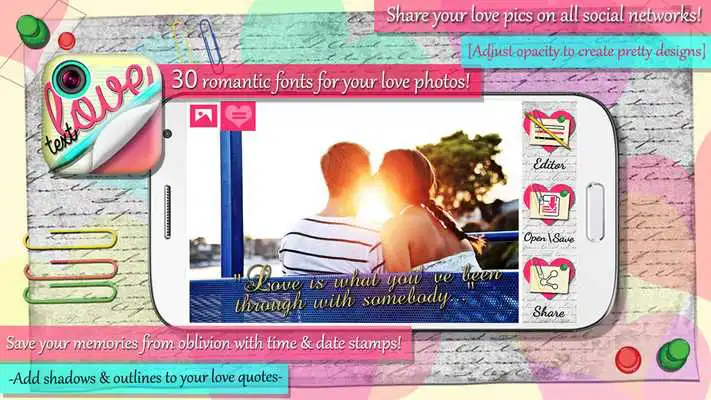 Play Love Text Pics - Photo Studio