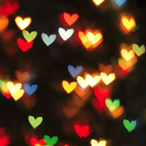 Run free android online Love Theme-Heart Lights- APK