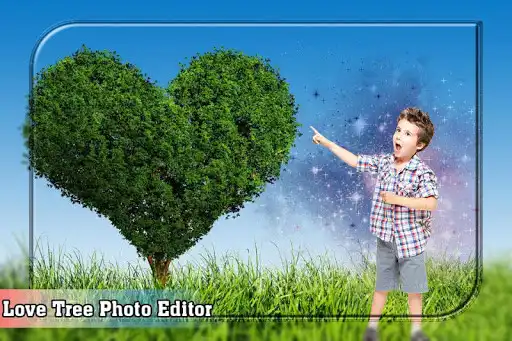 Play Love Tree Photo Frame as an online game Love Tree Photo Frame with UptoPlay
