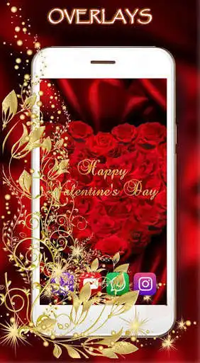 Play Love Valentine Day LWP as an online game Love Valentine Day LWP with UptoPlay