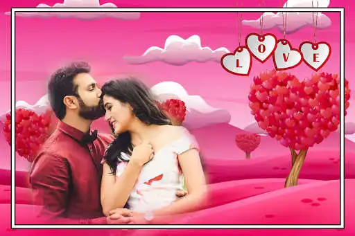 Play Love Valentine Photo frame as an online game Love Valentine Photo frame with UptoPlay