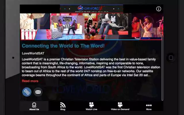 Play LoveWorldSAT (LoveWorld SAT)