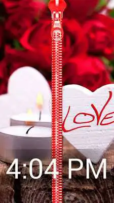 Play Love Zipper Lock Screen Prank