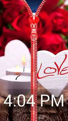 Play Love Zipper Lock Screen Prank