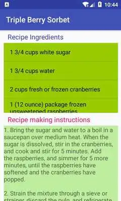 Play Low Cholesterol Recipes:free recipe app
