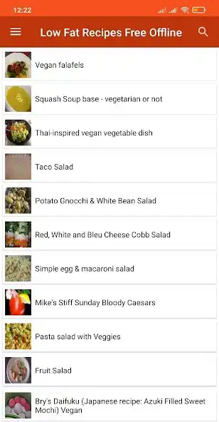 Play Low Fat Recipes Offline  and enjoy Low Fat Recipes Offline with UptoPlay