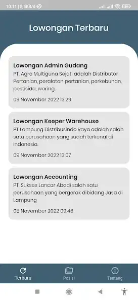 Play Lowongan Kerja Lampung  and enjoy Lowongan Kerja Lampung with UptoPlay