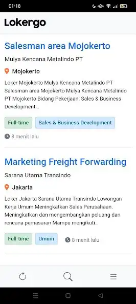 Play Lowongan Kerja Lokergo.id as an online game Lowongan Kerja Lokergo.id with UptoPlay