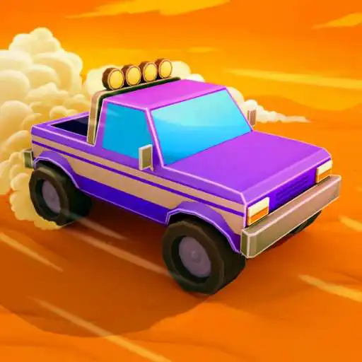 Play Low Poly Race - Moon racing APK