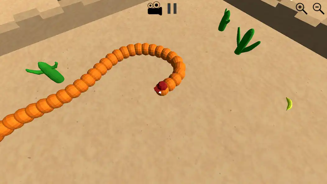 Play Low Poly Snake as an online game Low Poly Snake with UptoPlay
