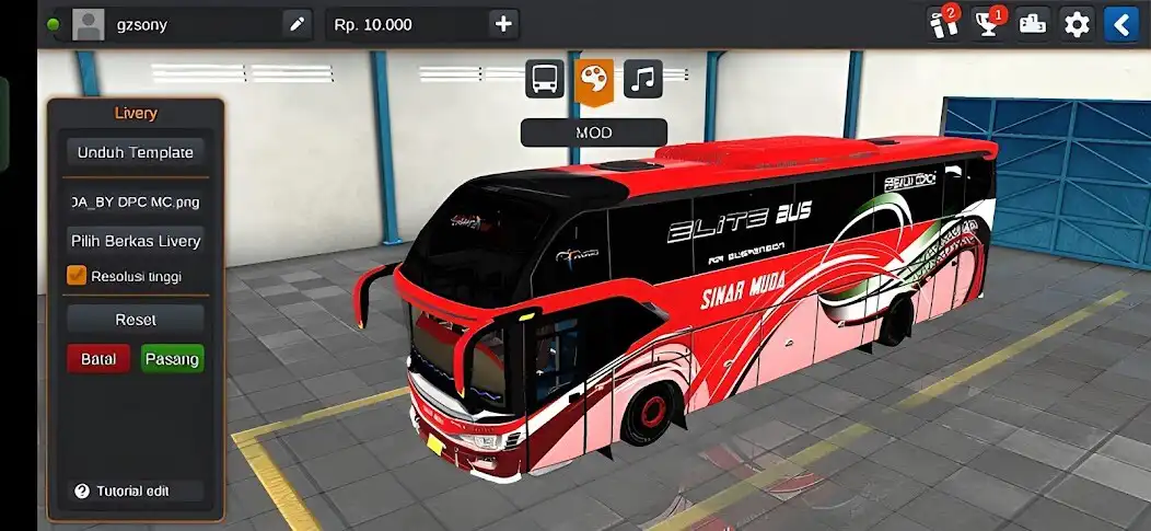 Play Low Strobe Bussid Jetbus Mod as an online game Low Strobe Bussid Jetbus Mod with UptoPlay