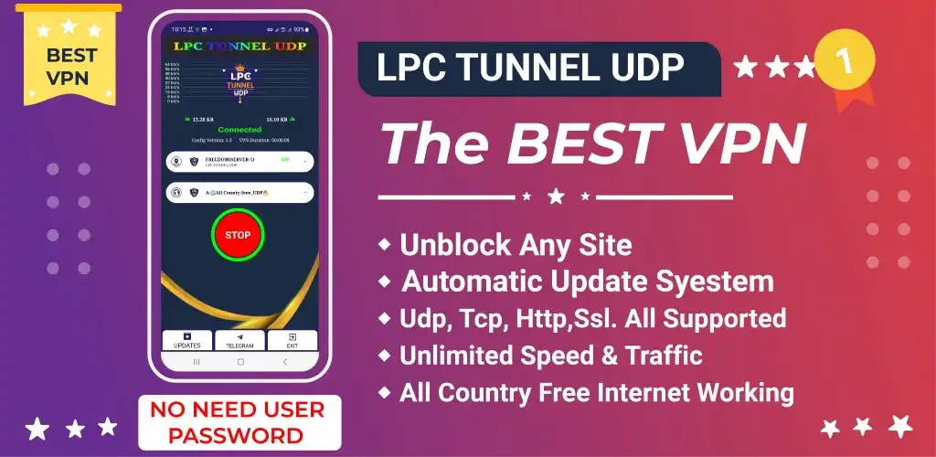 Play LPC TUNNEL UDP  and enjoy LPC TUNNEL UDP with UptoPlay