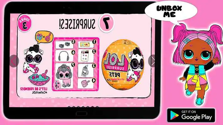 Play LQL Collectible Game Ball : Dolls Surprise POP 3 Play LQL Collectible Game Ball : Dolls Surprise POP 3