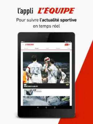 Play LÉquipe - Sport en direct : foot, tennis, rugby..  and enjoy LÉquipe - Sport en direct : foot, tennis, rugby.. with UptoPlay