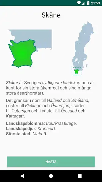 Play Lär dig Sveriges geografi as an online game Lär dig Sveriges geografi with UptoPlay