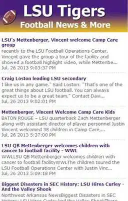 Play LSU Football News