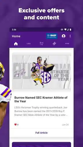 Play LSU Sports as an online game LSU Sports with UptoPlay