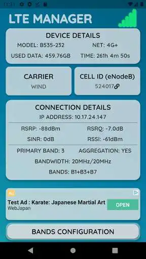Play LTE Manager as an online game LTE Manager with UptoPlay