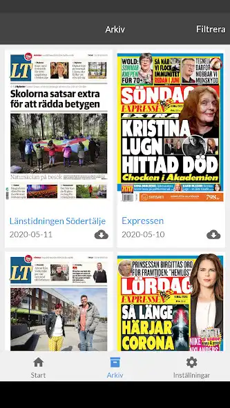 Play LT Södertälje e-tidning as an online game LT Södertälje e-tidning with UptoPlay