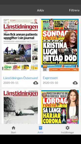 Play LT Östersund e-tidning as an online game LT Östersund e-tidning with UptoPlay