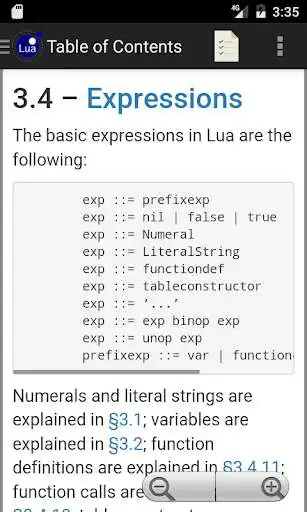 Play Lua 5.3 Language Reference as an online game Lua 5.3 Language Reference with UptoPlay