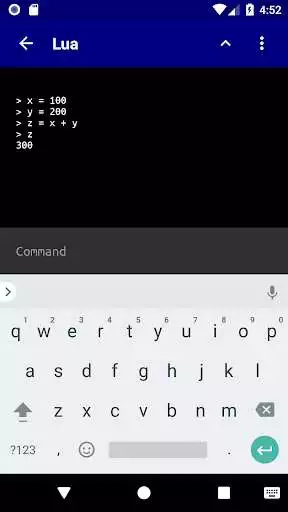Play Lua Interpreter