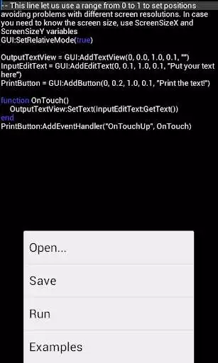 Play Lua Scripting