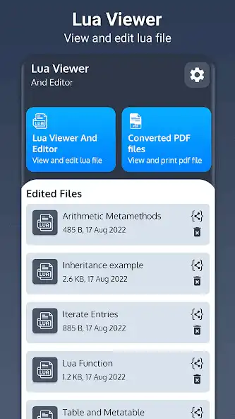 Play Lua Viewer: Lua to pdf as an online game Lua Viewer: Lua to pdf with UptoPlay