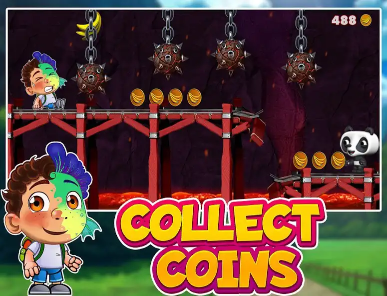 Play Luca Boy – Jump  Run! as an online game Luca Boy – Jump  Run! with UptoPlay