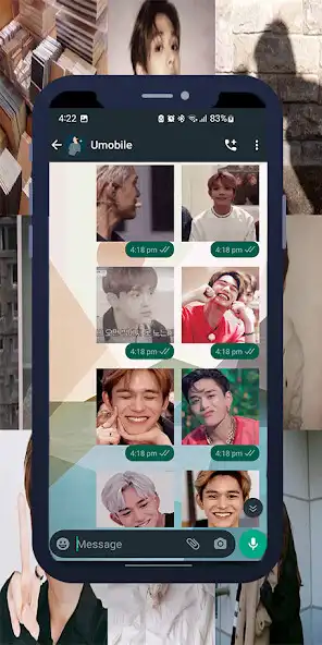 Play Lucas NCT Animated WASticker  and enjoy Lucas NCT Animated WASticker with UptoPlay