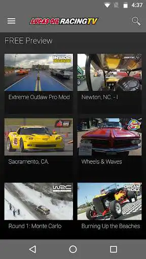 Play Lucas Oil Racing TV