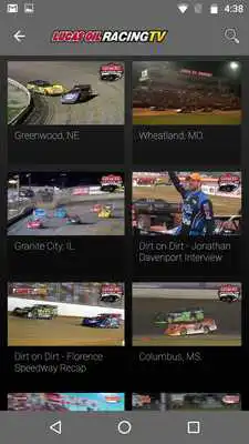 Play Lucas Oil Racing TV