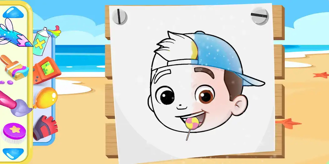 Play Luccas Neto Coloring Game as an online game Luccas Neto Coloring Game with UptoPlay