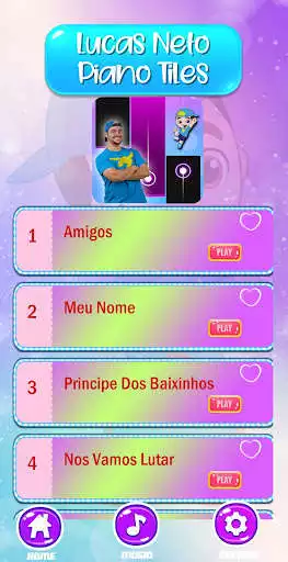 Play Luccas neto piano tiles 2022 as an online game Luccas neto piano tiles 2022 with UptoPlay