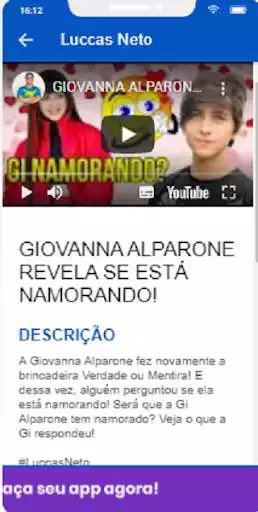 Play luccas neto vídeos as an online game luccas neto vídeos with UptoPlay